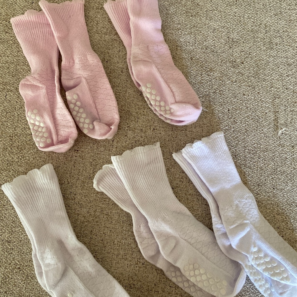 Lot of 5 girls socks